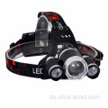 5000 Lumen 10W LED Zoom wiederaufladbare Scheinwerfer